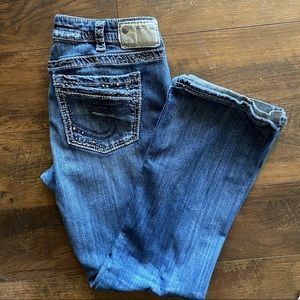 Silver Aiko Jeans